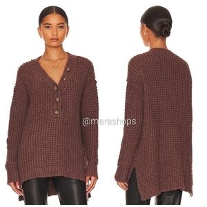 Free People Whistle Thermal Henley